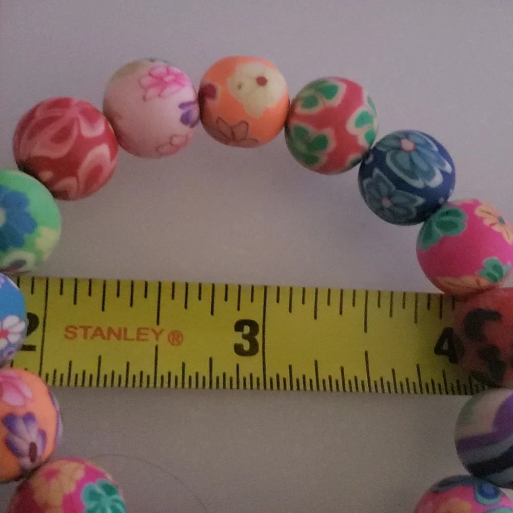 Multi Color Patterned Bracelet - Picture 4 of 5